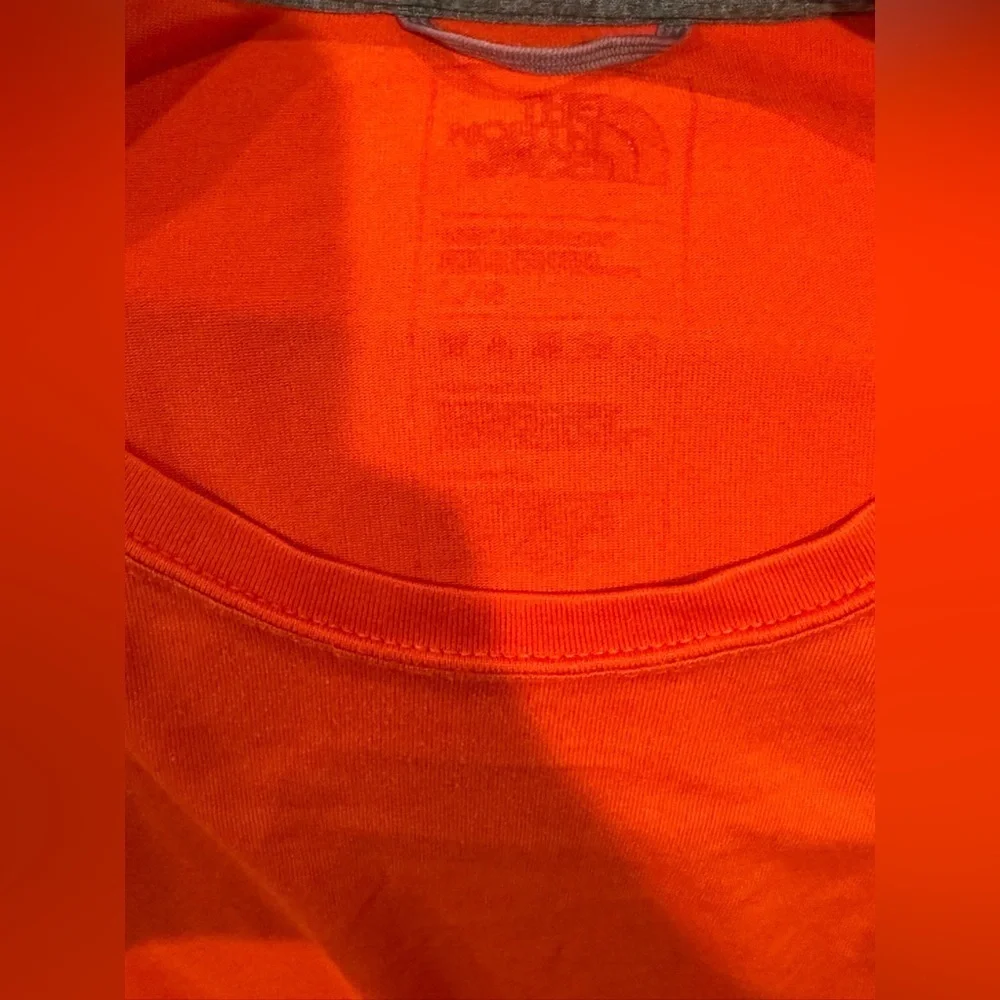 The North Face Vibrant Orange Tee